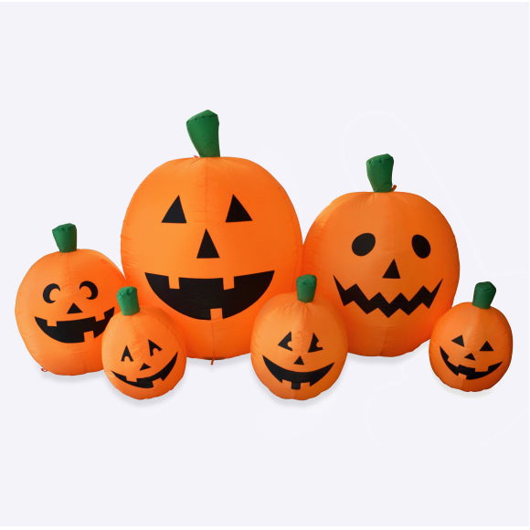 楽天市場】【4台セット】ハロウィン 光るエアーディスプレイ 3連