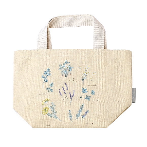 楽天市場】刺繍トートバッグ L ハーブ IT001-15 プレゼント