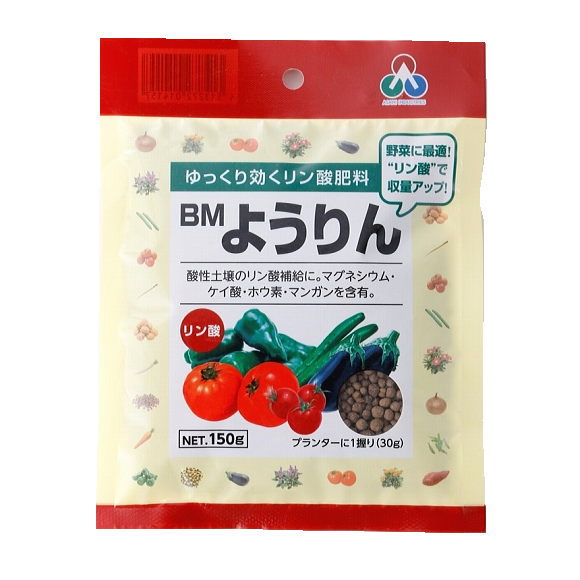 楽天市場】朝日 BMようりん 400g 家庭菜園 プランター用 専用