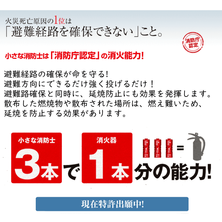 消費税無し 小さな消防士 投げる消火弾 簡易消火用具 ３個セット 消化能力a1相当 コンビニ受取可 災害対策本舗 防災備蓄の倉庫番 消火器 Williamsav Com