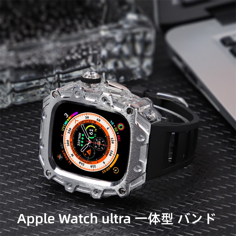 バンド ケース Apple Watch Ultra2/Ultra 49mm TJSHNSZW] ウォッチバンドのストラップケースウルトラ2 49mm 44mm 45mm