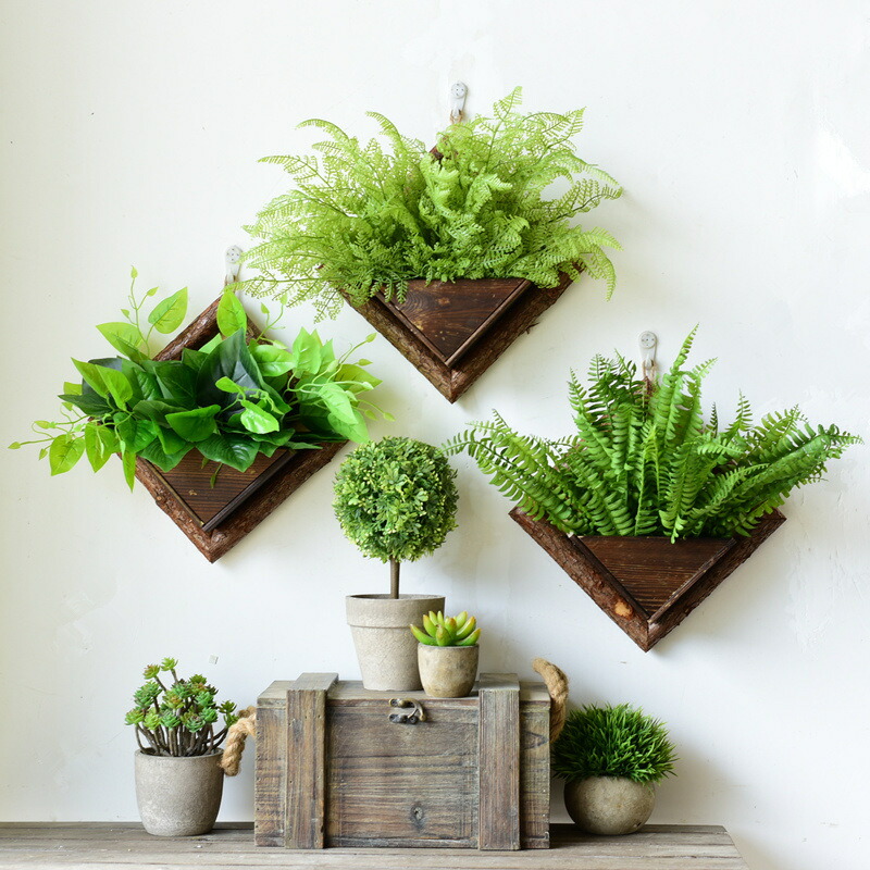 人工観葉植物 壁掛け式 80×150 楽天市場】人工観葉植物グリーン壁掛け送料無料触媒加工品2柄