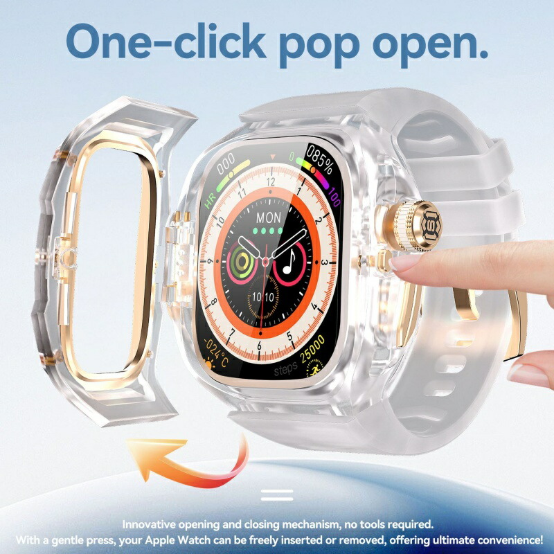 【3-12日！15%OFFクーポン配布中】送料無料 アップルウォッチ ウルトラケース  高級 カバー Apple Watch Ultra2 バンド   一体型  交換用バンド 49mm  Apple Watch Ultra 3 一体型バンド  Apple Watch Ultra  49mm  レザー  スマートウォッチアクセサリー  贈り物