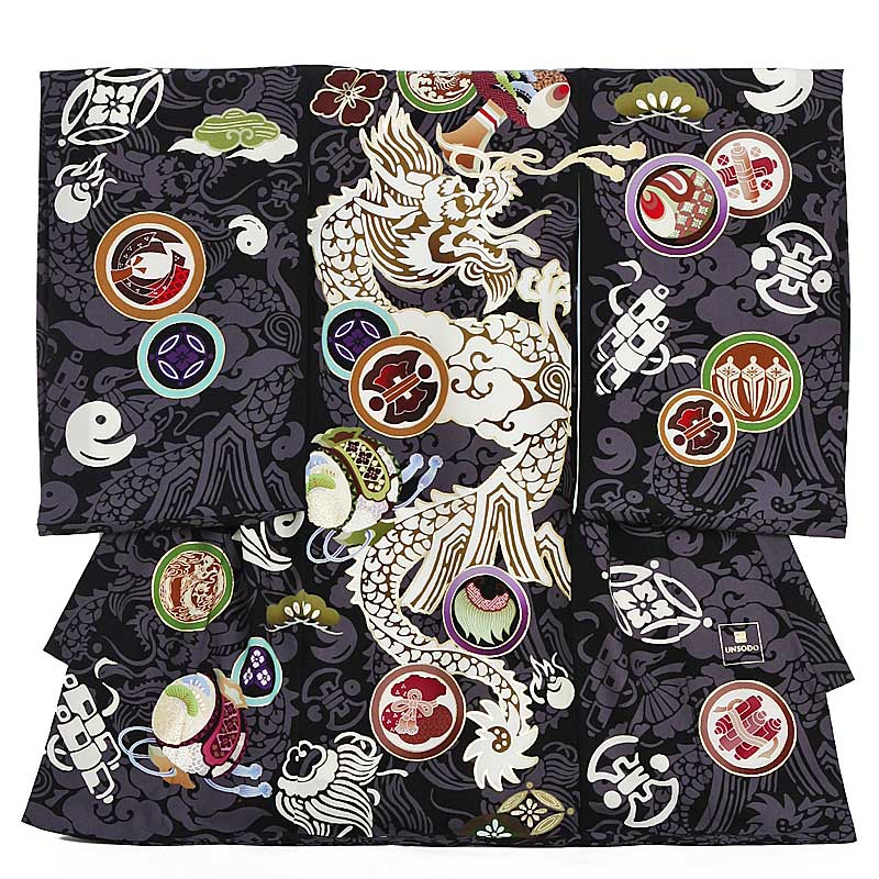 お買い物マラソン 5 9 最大2 000円offクーポン レンタル 産着 お宮参り 男の子 1028 黒 龍に宝尽くし Unsodo 赤ちゃん ドレス 産着レンタル 男児産着 耳あたらしい着 祝い着 送料無料 レンタル 産着 お宮参り 男の子 赤ちゃん 着物 産着レンタル 男児産着 初着 祝い着