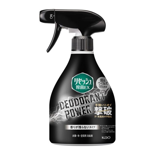 【送料込/12個セット】リセッシュ 除菌EX デオドラントパワー 香りが残らないタイプ 本体 360ml ×12本