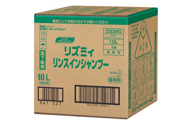 花王 業務用リズミィ リンスインシャンプー(10L/箱) 7,681円