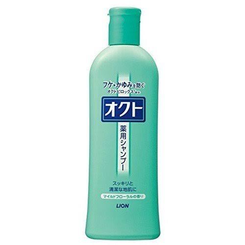 【送料込】ライオン オクト 薬用シャンプー 320mL×24本【ケース販売品】|エルショップ