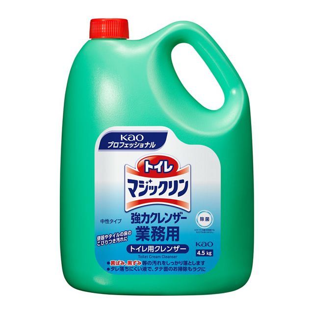 【送料込/4個セット】花王プロ トイレマジックリン 強力クレンザー 4.5kg ×4本