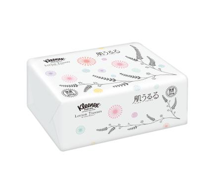クリネックス ローションティシュー 肌うるる ソフトパック240組×24個セット