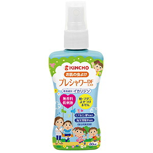 【送料込み×20個】金鳥 お肌の虫よけプレシャワーDF ミスト無香 80ml×20個セット 7,639円