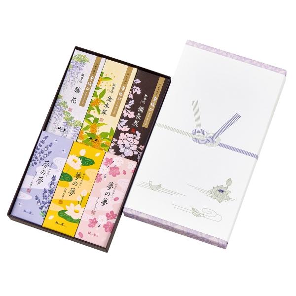 【送料込/20個セット】日本香堂　御香詰合せ1500&deg;　包装品 #66714　&times;20個｜エルショップ