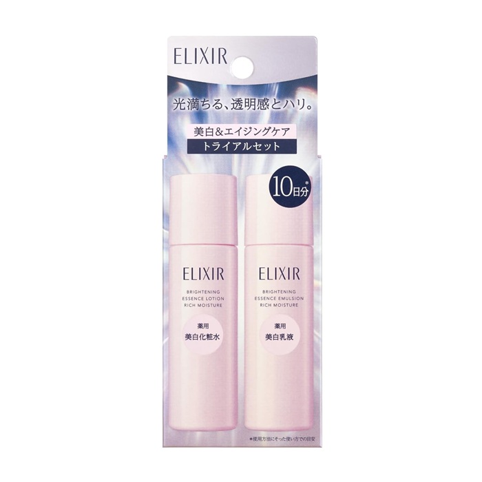 楽天市場】トライアルセット エリクシール リフトモイスト 30mL+30mL