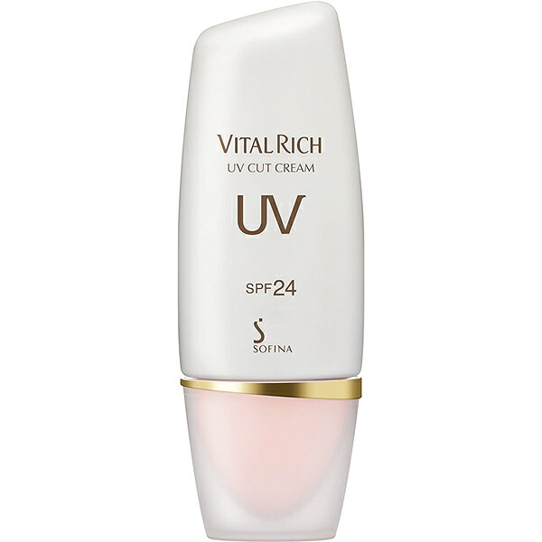 ソフィーナ バイタルリッチ SPF24 UVとり捨てる 皮膚軟化剤 30g kao