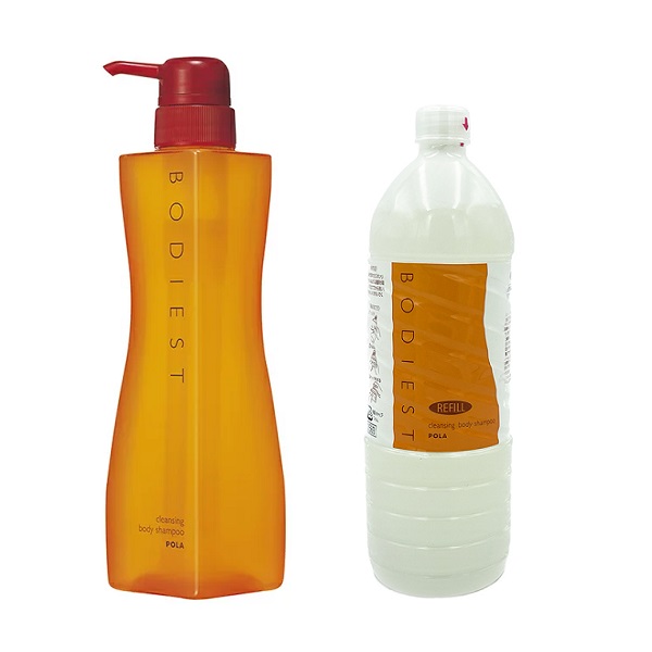 【楽天市場】500mL+480mL ポーラポーラ ボディエスト クレンジング ボディシャンプー 本体とリフィルセット POLA ボディケア