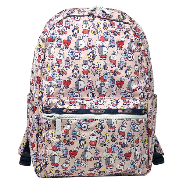 楽天市場】PEANUTS×LeSportsac ROUTE BACKPACK (ピーナッツギャング