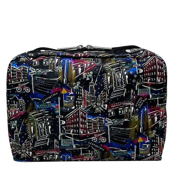 楽天市場】レスポートサック ラージポーチ 黒 LESPORTSAC レスポ