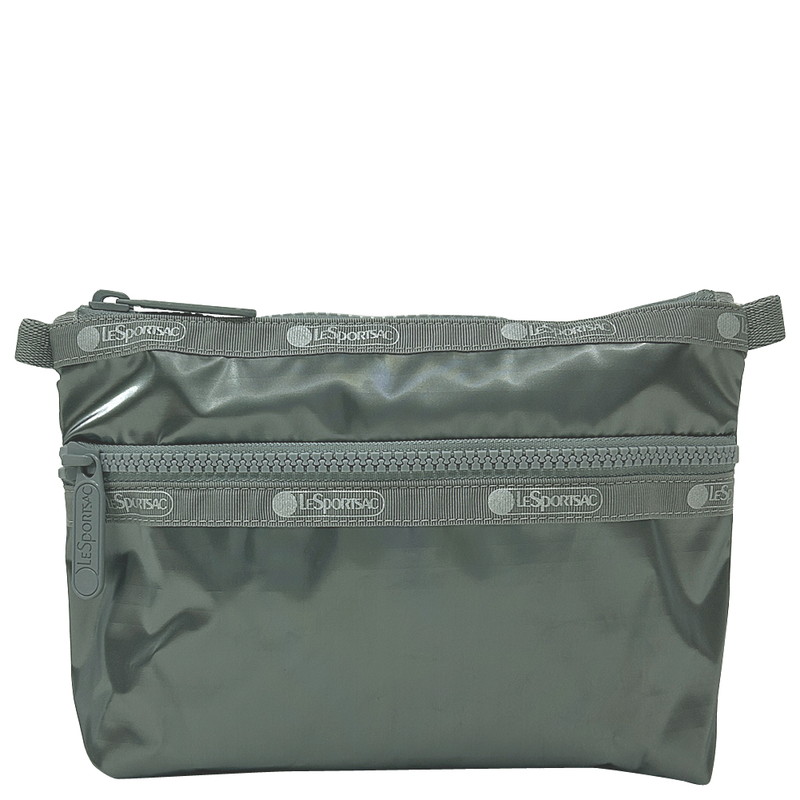 レスポートサック ポーチ 光沢 7105 LESPORTSAC Cosmetic Clutch レディース 7105 MA08 GUNMETAL GRAY SHINE ガンメタルグレーシャイン