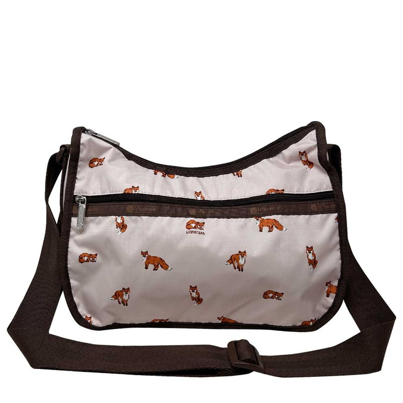 レスポートサック ショルダーバッグ 斜めがけ レディース LESPORTSAC CLASSIC HOBO 7520 HD49 DASHING FOXES ダッシングフォックス|セイルブランドショップ