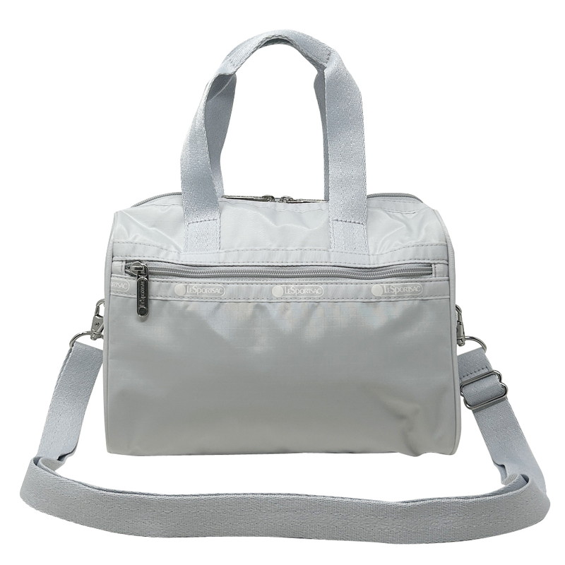 レスポートサック ミニ ショルダーバッグ 黒 LESPORTSAC EVERYDAY SM SATCHEL 3868 RA15 PEARL GRAY パール薄墨色 無地