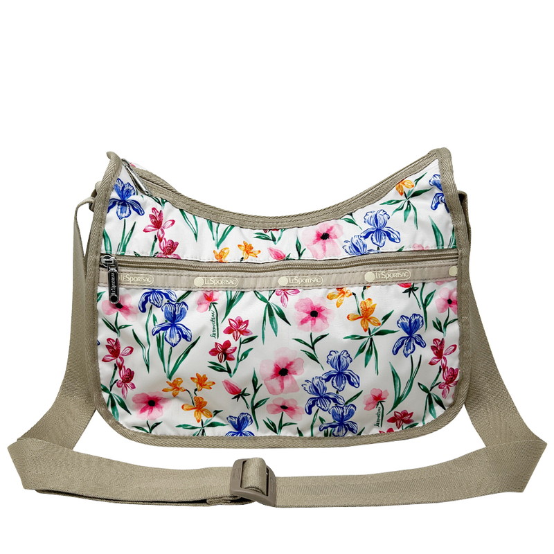 レスポートサック ショルダーバッグ 斜めがけ レディース LESPORTSAC CLASSIC HOBO 7520 HE55 WATERCOLOR BOTANICAL ウォーターカラーボタニカル 13,860円