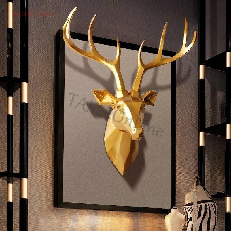 美術品　ブロンズ像　【2頭の鹿deers】　オブジェ 楽天市場】鹿 オブジェ ブロンズ象 置物 ペア 青銅 シカ 夫婦鹿