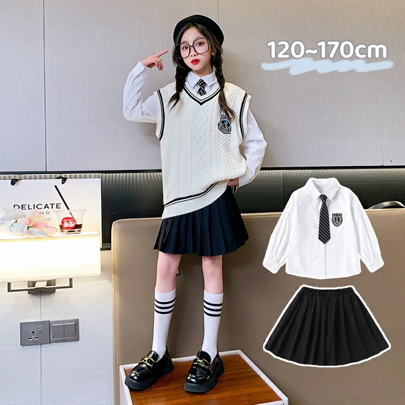 キッズ セットアップ 女の子 制服 発表会 面接 卒業式 入学式 子供服 女の子 セットアップ 韓国子供服 おしゃれ 小学生 中学生 高校生 通学 大人っぽい 卒園式 卒業式 親子 受験 演出 発表会 120cm 130cm 140cm 150cm 160cm 170cm