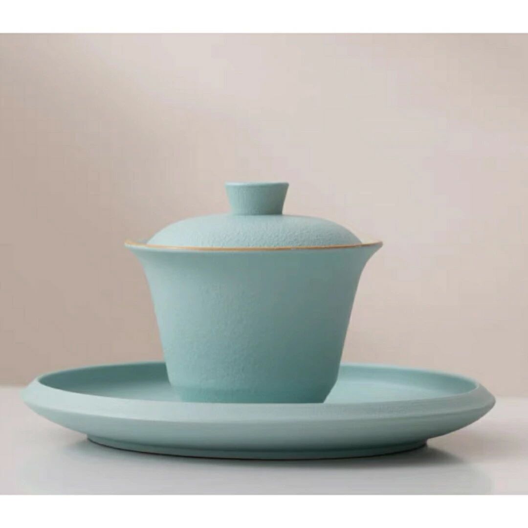 蓋碗 茶杯仕掛ける 今めかしい 耐熱磁陶器製の中国茶器 1客