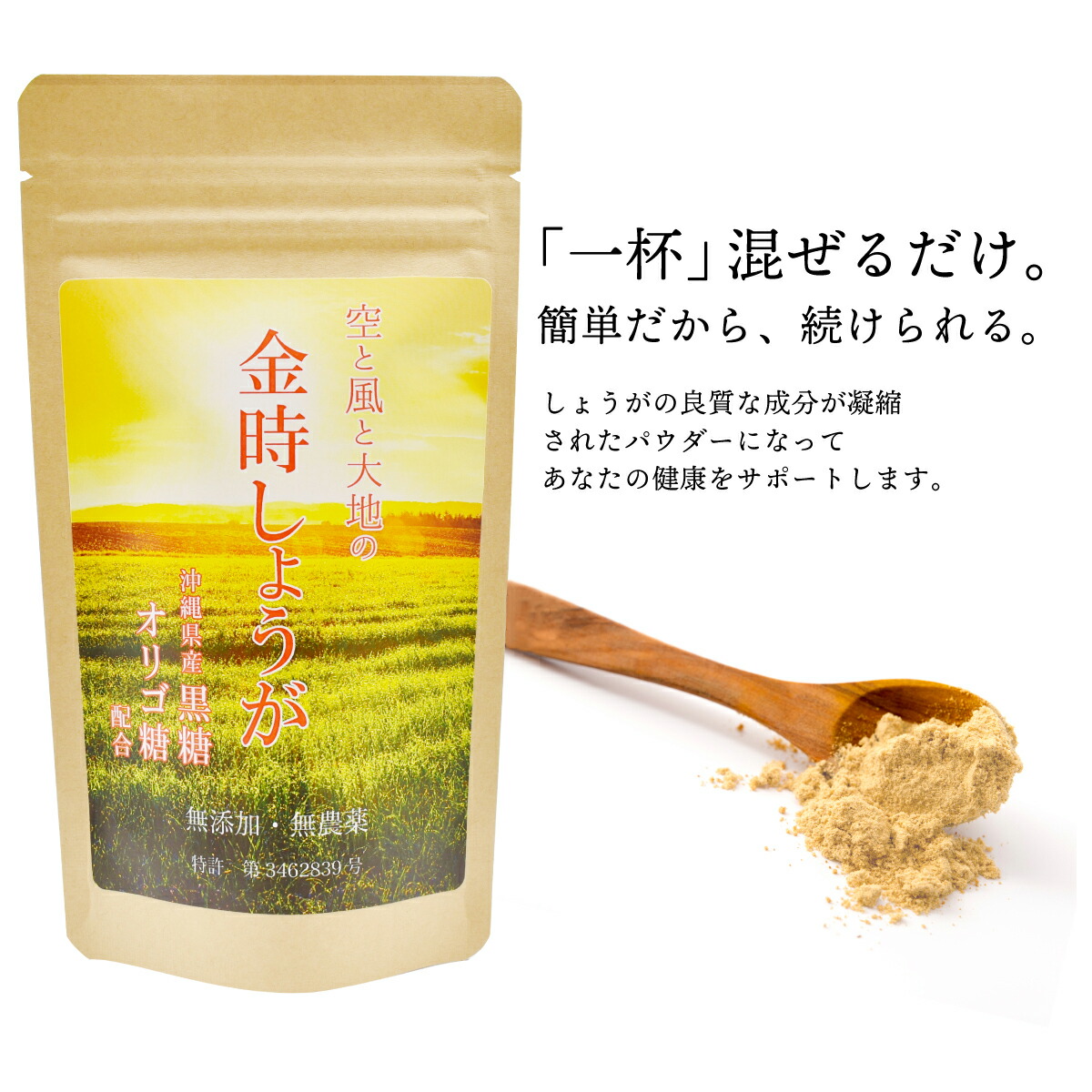 新発売】 生姜粉末100g ショウガパウダー
