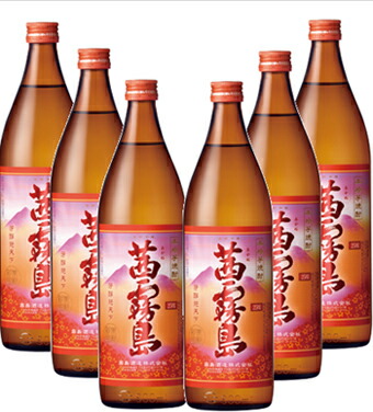 200円OFFクーポン配布中 芋焼酎 茜霧島25度 900ml 6本 1ケース 送料無料 《ギフト包装不可》 いも焼酎 焼酎 焼酎ハイボール 誕生日 プレゼント 母の日 父の日 お中元 ギフト 酒 メッセージカード 熨斗 のし 人気 飲み比べセット 宮崎 酒