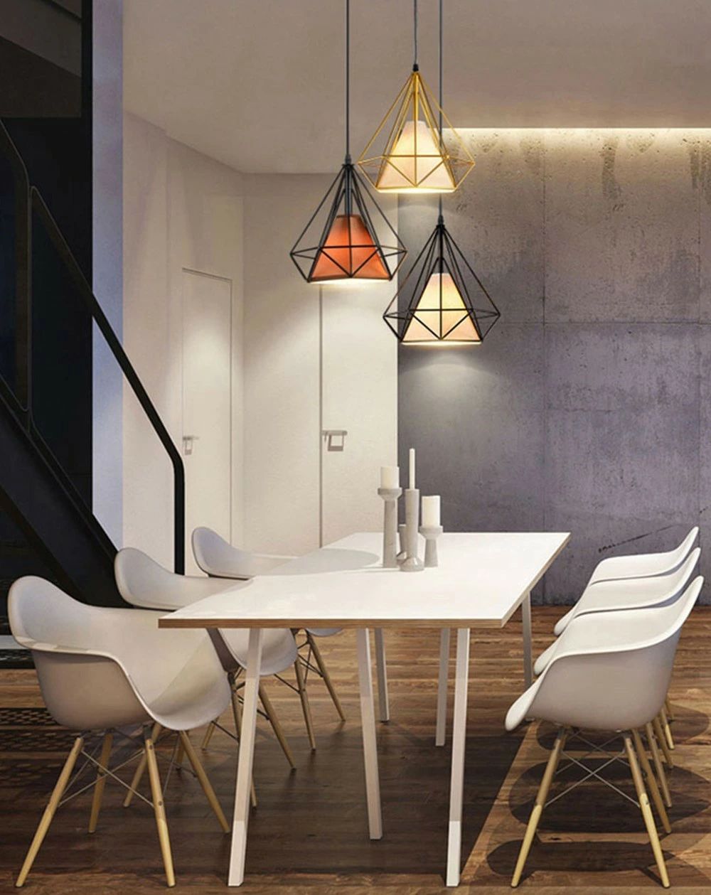 楽天市場】ペンダントライト 3灯 LED電球付き 吊り下げ照明 天井