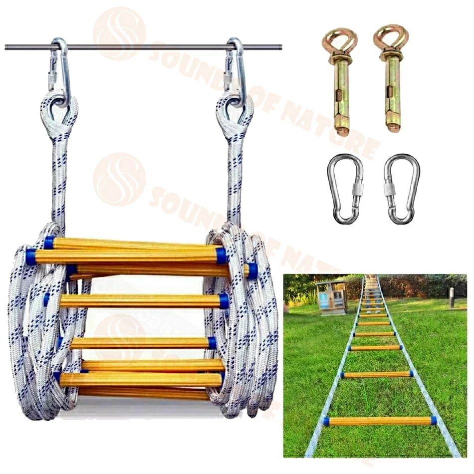楽天市場】ロープラダー はしご避難梯子 避難はしご 縄梯子 避難ロープ