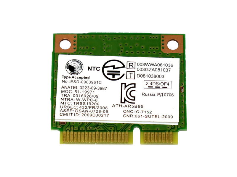 【楽天市場】Lenovo純正 20002357 Atheros AR5B95 AR9285 b/g/n 無線LANカード for Lenovo G470 G475 G560 G570 G575 【楽天市場】Lenovo純正 20002357 Atheros AR5B95 AR9285 b/g/n 無線LANカード for Lenovo G470 G475 G560 G570 G575