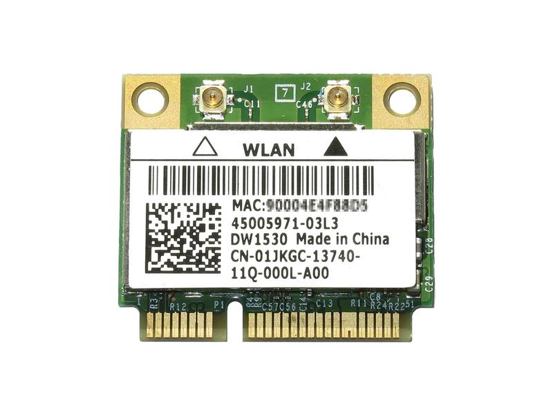 Dell Wireless WLAN 1530 DW1530 内蔵ワイヤレスLAN Half-Miniカード (300Mbps 802.11a/b/g/n対応) BCM943228HM4L/BCM43228