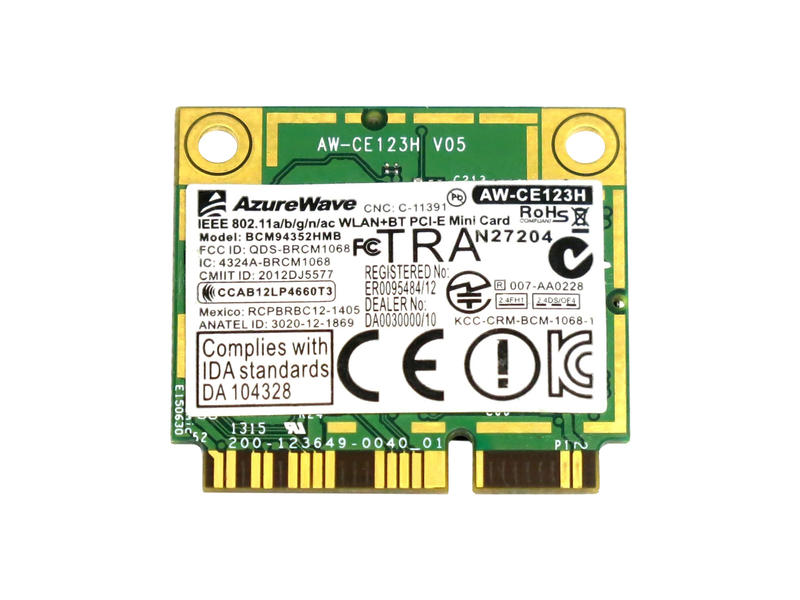 AR5B22 Atheros Anatel Dual Band Wireless WiFi Bluetooth Half Mini PCI-e Card