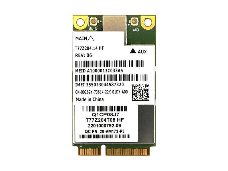 本物 Dell Wireless 5530 HSPA Mobile Broadband MiniCard Ericsson F3507G 3G GPS WWAN ワイヤレスWANモジュール