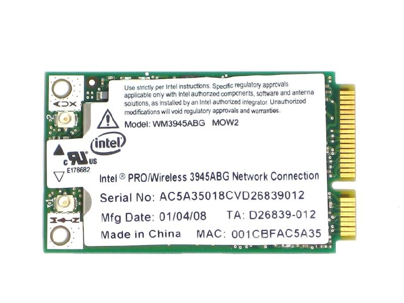 【楽天市場】インテル Intel PRO/Wireless 3945ABG Network Connection 802.11a/b/g ...