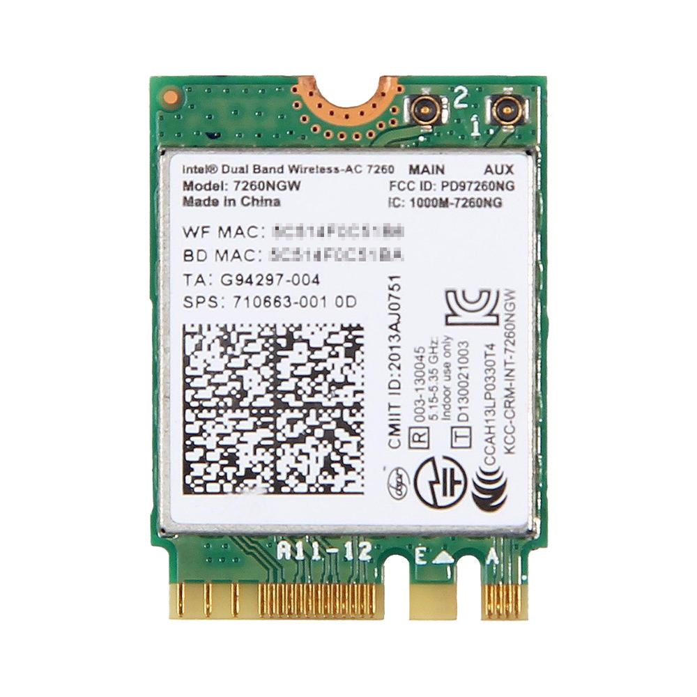 楽天市場】HP純正 Intel Dual Band Wireless-AC 8260 802.11ac/a/b/g/n
