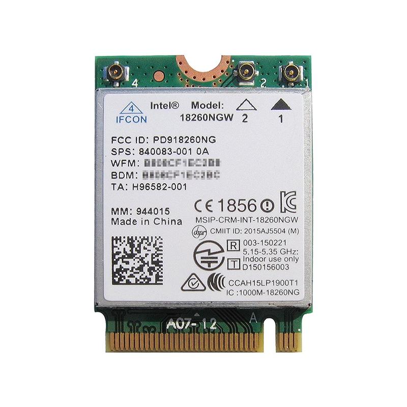 楽天市場 インテル Intel Dual Band Wireless Ac 3168 デュアルバンド 2 4 5ghz 1x1 802 11ac A B G N 最大433mbps Bluetooth 4 2 M 2 無線lanカード 3168ngw 再生屋楽天市場店