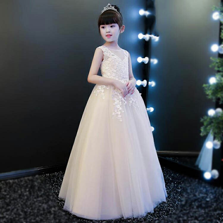 レース ドレス 子供　発表会　結婚式　子ども　レースワンピース　 お呼ばれ/ピアノ演奏会 子供ドレス ドレス　子供　女の子 結婚式 発表会