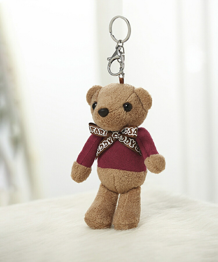 バッグチャーム ぬいぐるみ チャーム ミニ もこもこ かわいい クマちゃん ミニチャーム 小物 キーホルダー 可愛い バッグギフト 誕生日 プレゼント 送料無料 バッグ 大学生 ファッション小物 雑貨 ブランド Mexican Saisondepapillon Mlsp 価格 交渉 送料無料