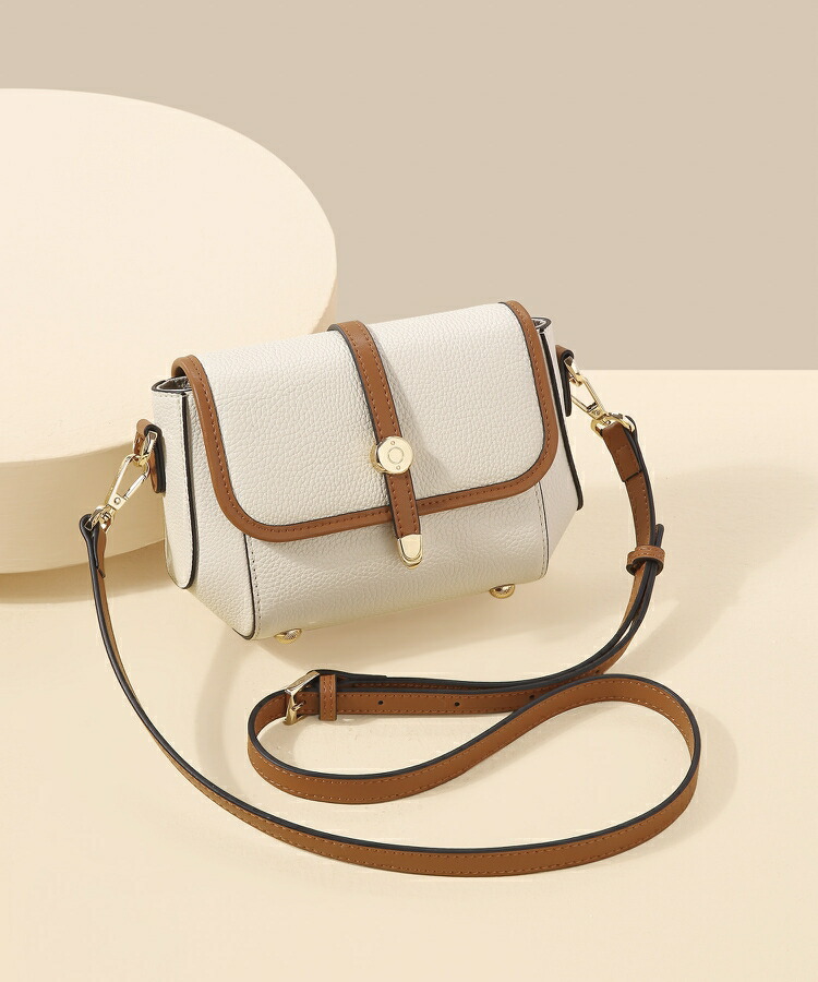 【まさデップさま専用】バイカラー フラップ レザー ショルダーメッセンジャー レザーショルダー 上質バイカラーフラップミニショルダー