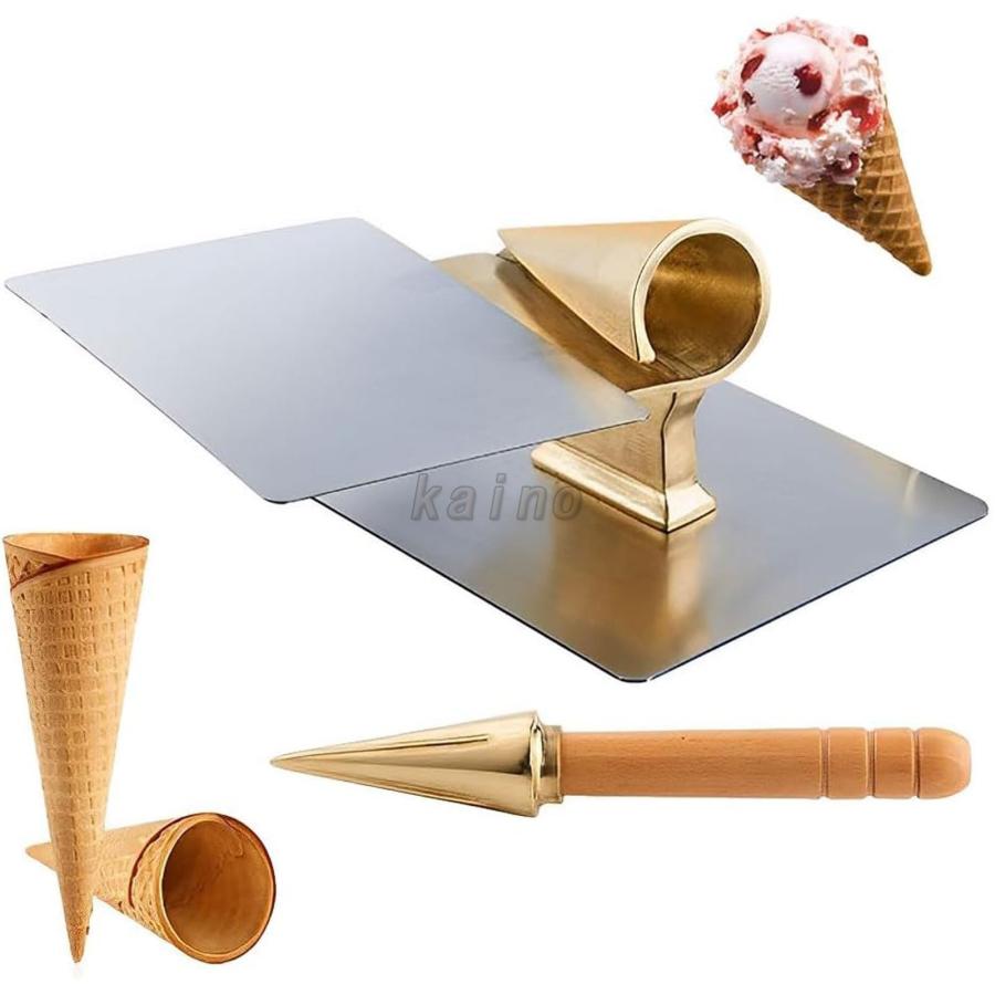 楽天市場】ワッフルコーン ローラー ロール メーカー ステンレス