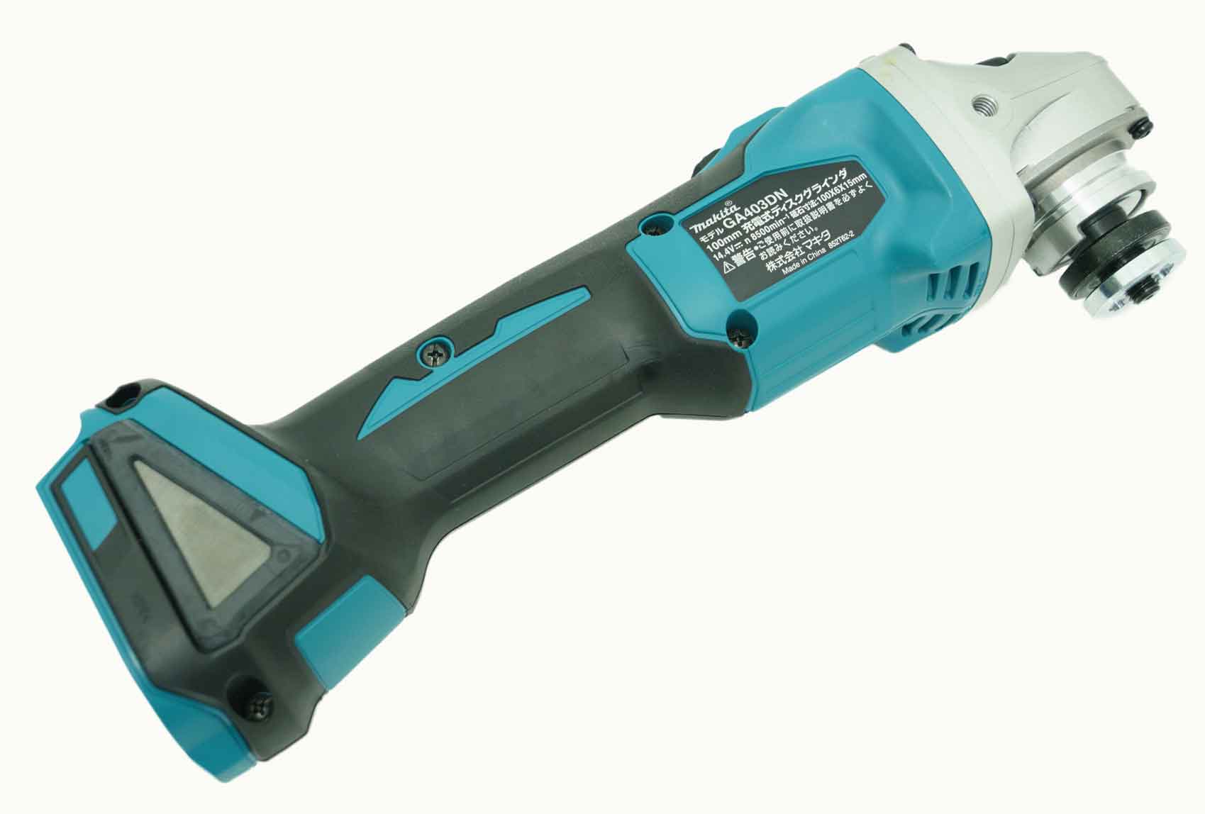 MAKITA　マキタ　１００ｍｍ　充電式ディスクグラインダー　セット品　ＧＡ４０３ＤＲＧＮ　バッテリ１個付　充電器付　６．０Ａｈ　店頭買取品　未使用品　未開封品　箱傷あり