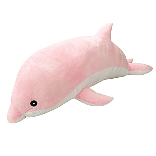 楽天市場 抱き 枕 抱き枕 イルカ ぬいぐるみ 大きい 70cm ピンク かわいい おすすめ 抱きまくら だきまくら 妊婦 動物 人気 ランキング インテリア ふわふわ ビッグサイズ プレゼント ギフト 誕生日 彩耀堂楽天市場店