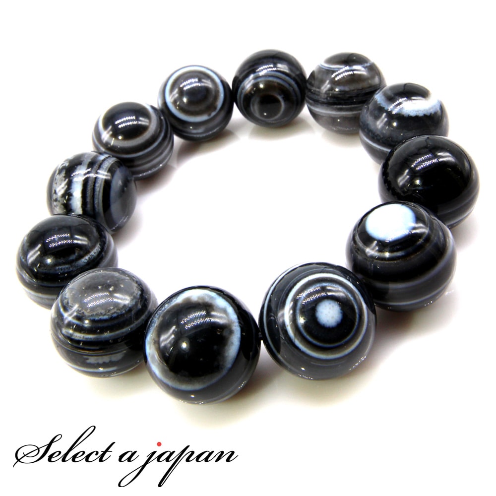 楽天市場】天眼石18mm ブレスレット 天然石 パワーストーン 天眼