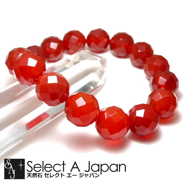 楽天市場】カーネリアン ブレスレット 6mm 16.5cm〜17.5cm S〜L