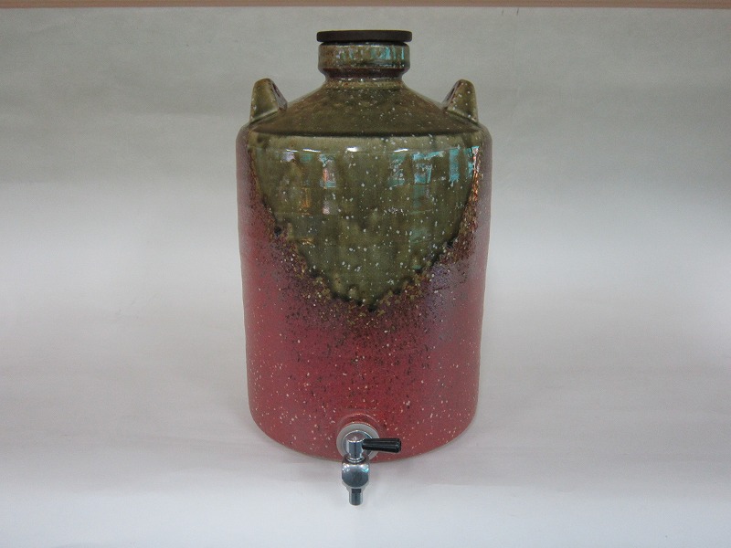 強い酒壷(切立型)(台付)【美濃焼】 [強い酒サーヴァー 強い酒瓶 お酒 酒器 差し上げ物 差し上げ物 父の日]