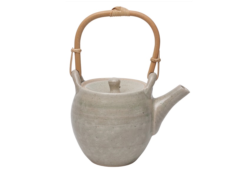 楽天市場】土楽窯 伊賀焼：青土瓶・土楽《土瓶・750ml》 : 和食器の