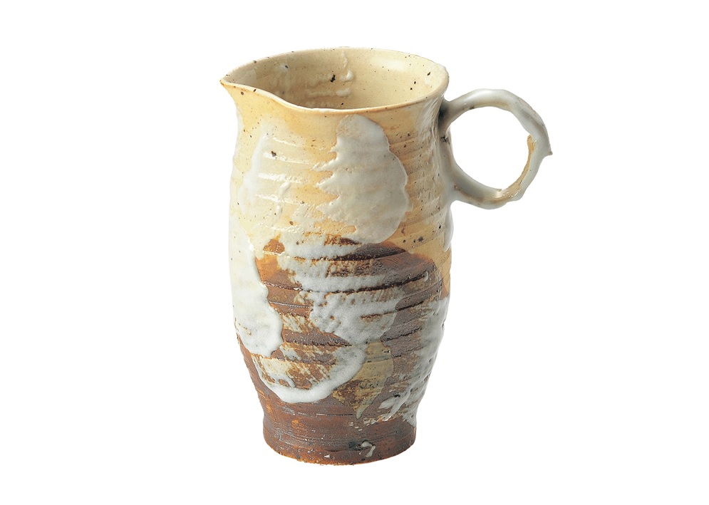 益子焼 水差し 登り窯 益子焼 水差し 登り窯