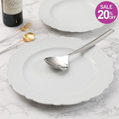 楽天市場】アレッシィ ラウンド サービングプレート マミ プラチナ